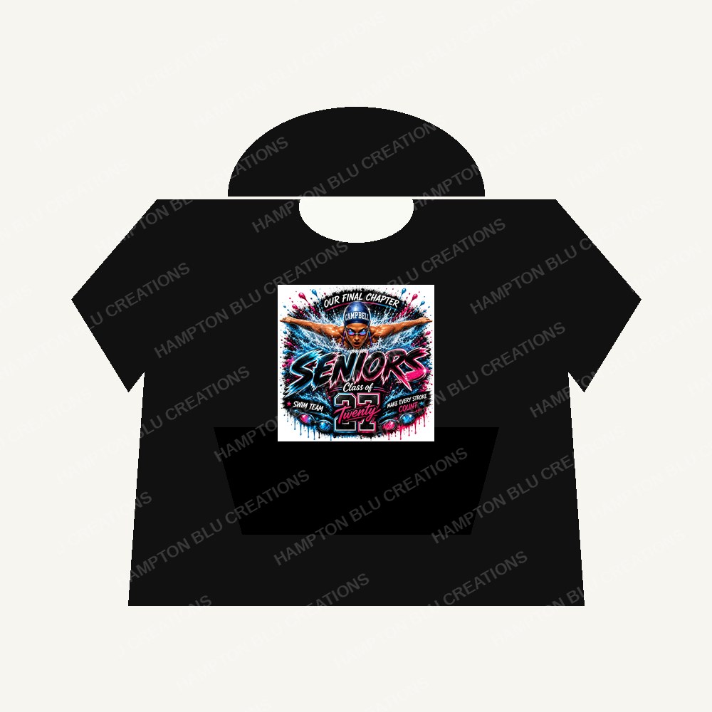 Seniors Swim Team Final Chapter Hoodie