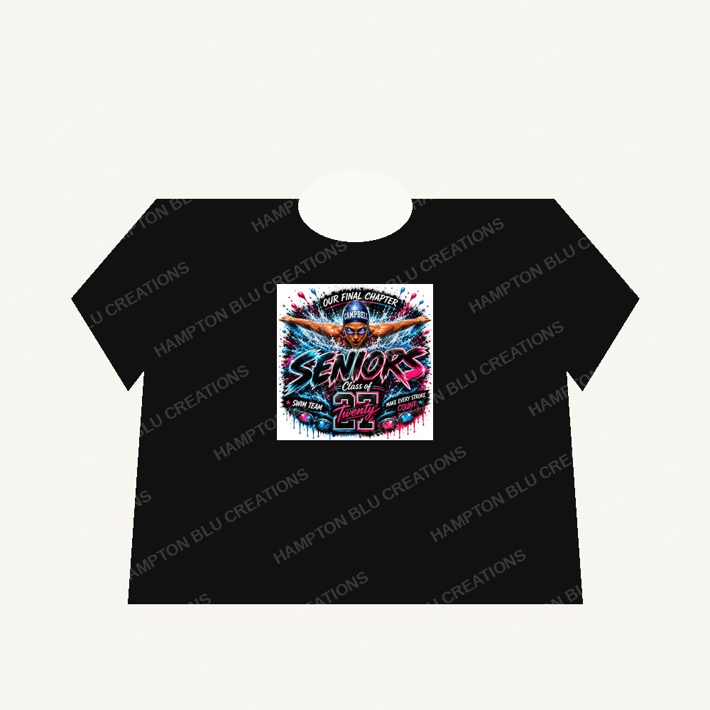 Seniors Swim Team Final Chapter Premium T-Shirt