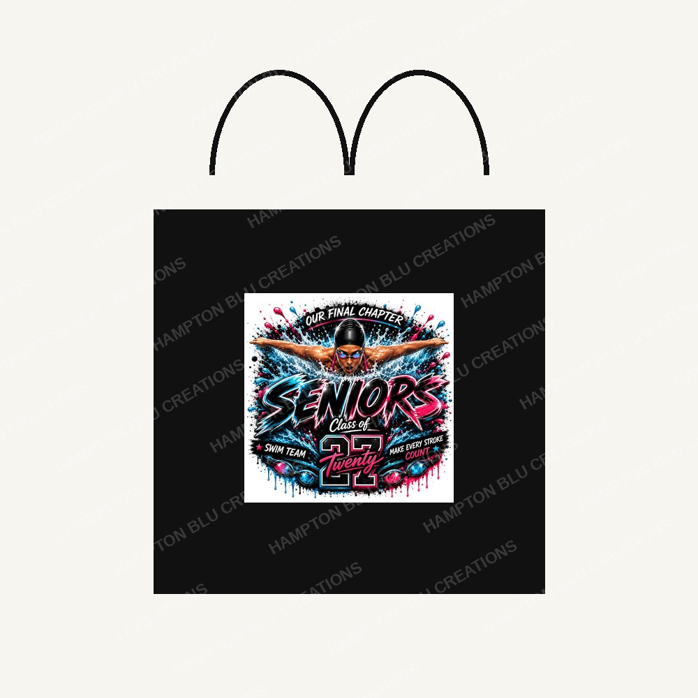 Senior Swim Team Final Chapter Tote Bag