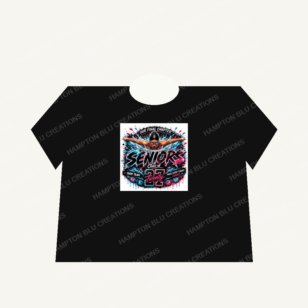 Senior Swim Team Final Chapter T-Shirt