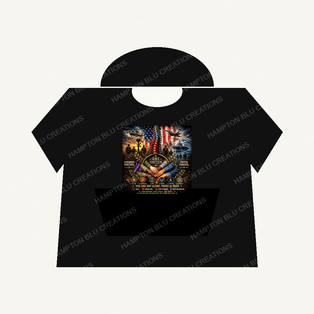 One United Military Mental Health Hoodie