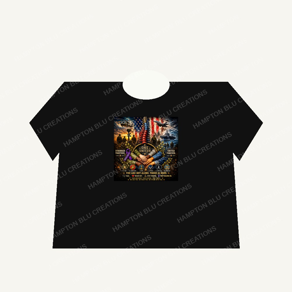 One United Military Mental Health T-Shirt