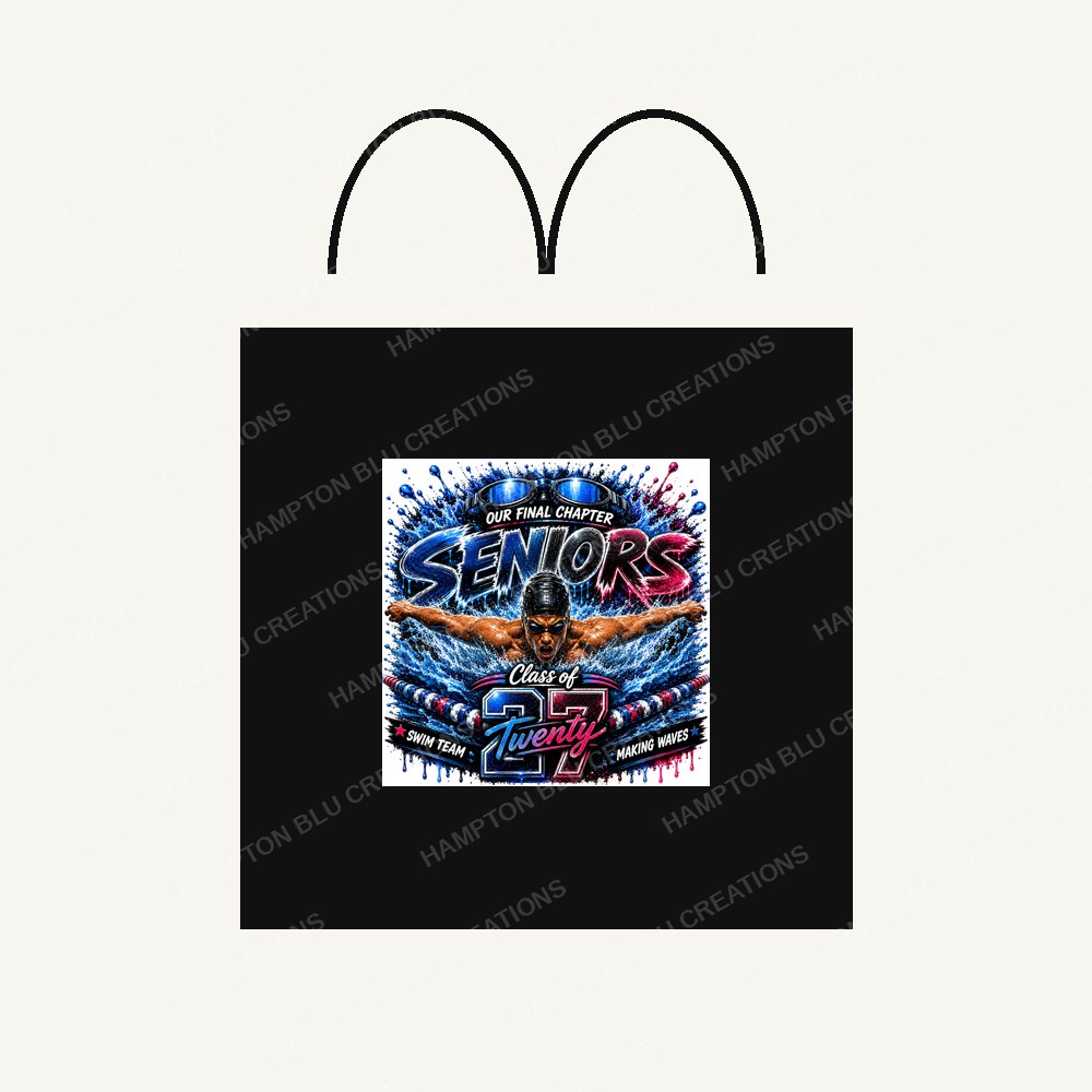 Seniors Swim Team Final Chapter Tote Bag