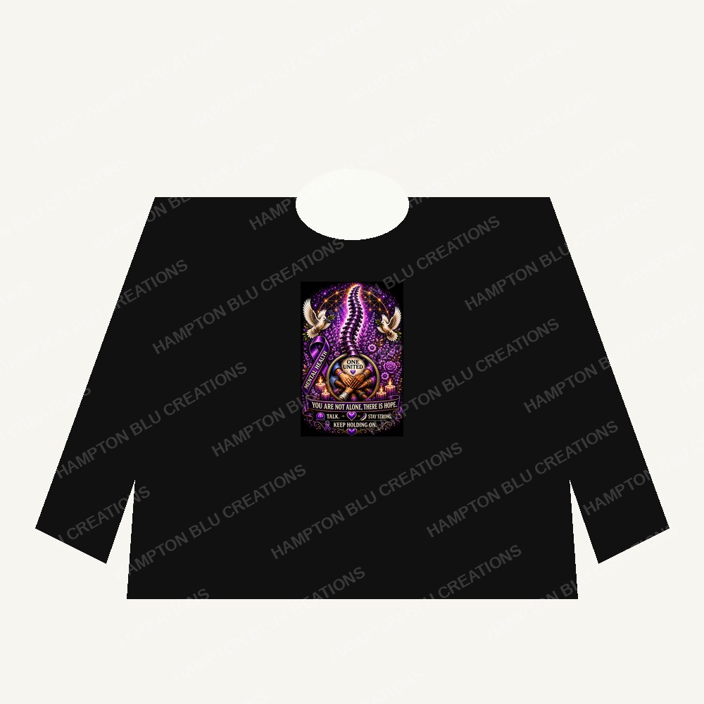 You Are Not Alone Hope Long Sleeve Shirt