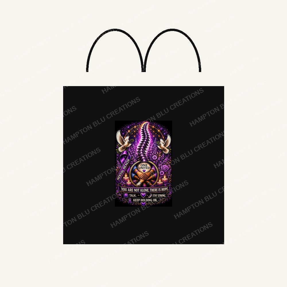 You Are Not Alone Hope Tote Bag