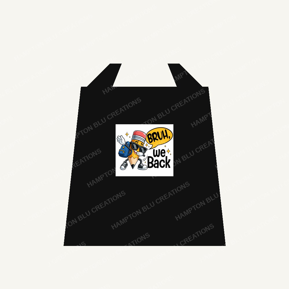 Bruh We Back Pencil Tank Top