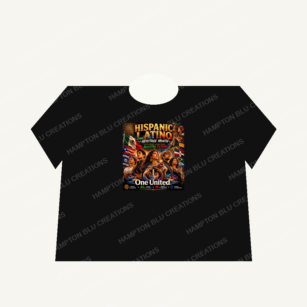 Hispanic Latino Heritage Month Unity T-Shirt
