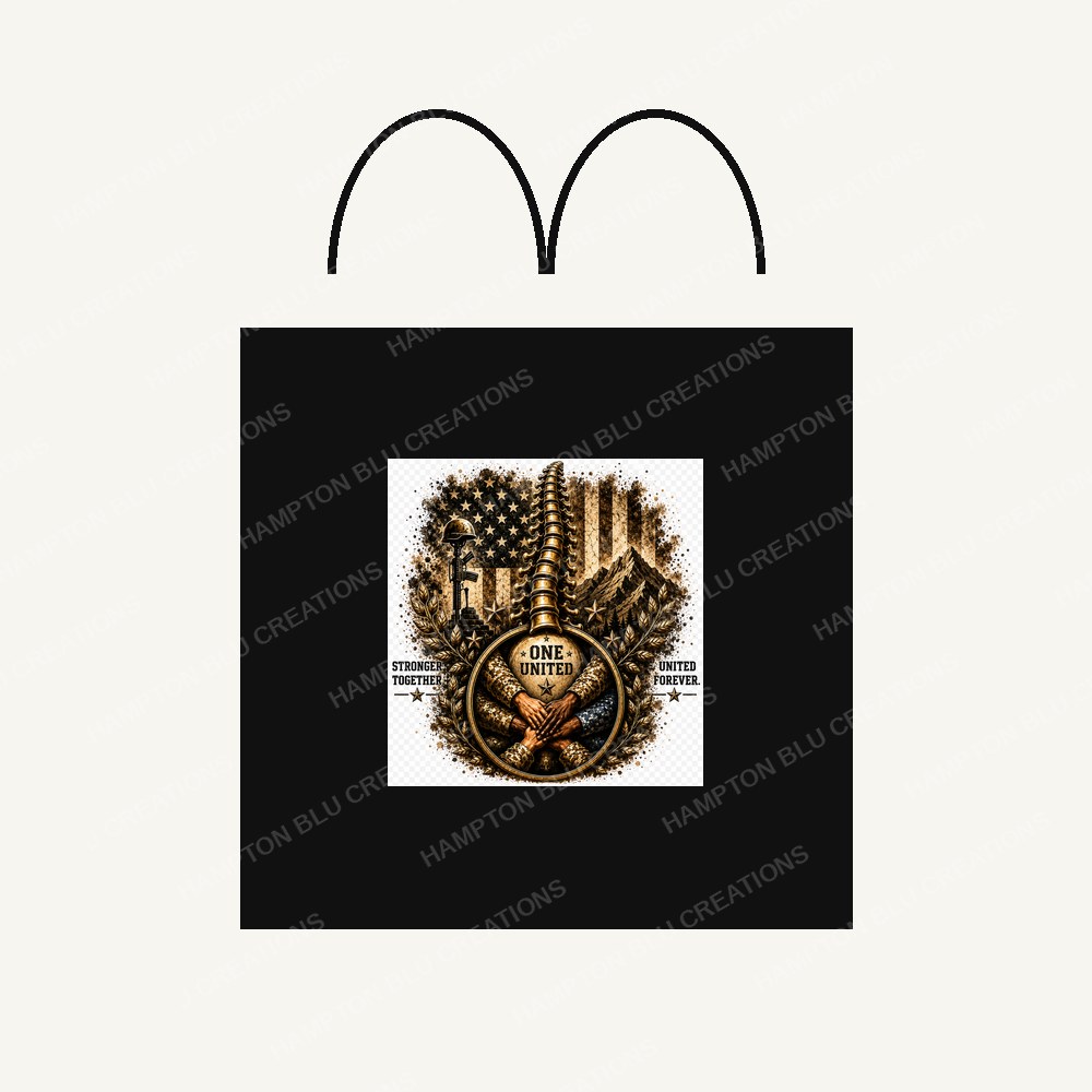 One United Stronger Forever Tee Tote Bag