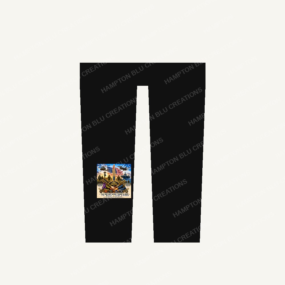 One united mental health, military design Sweatpants