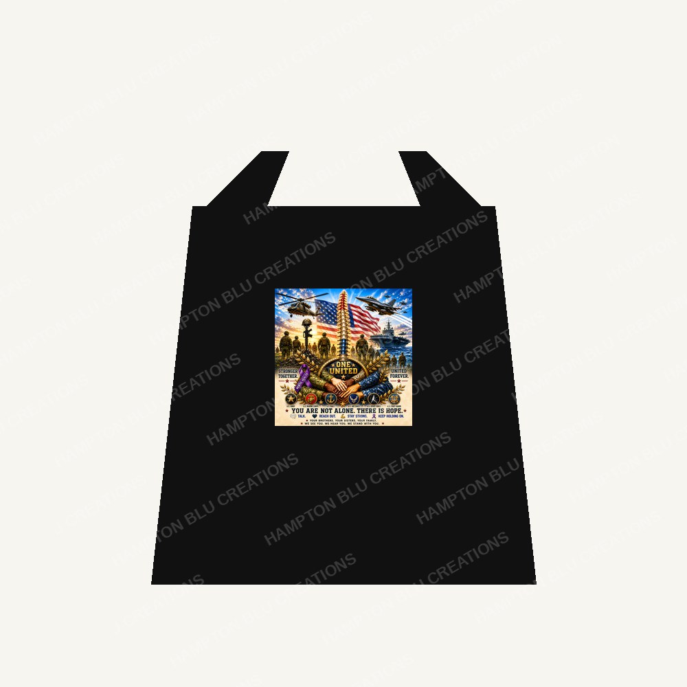 One united mental health, military design Tank Top