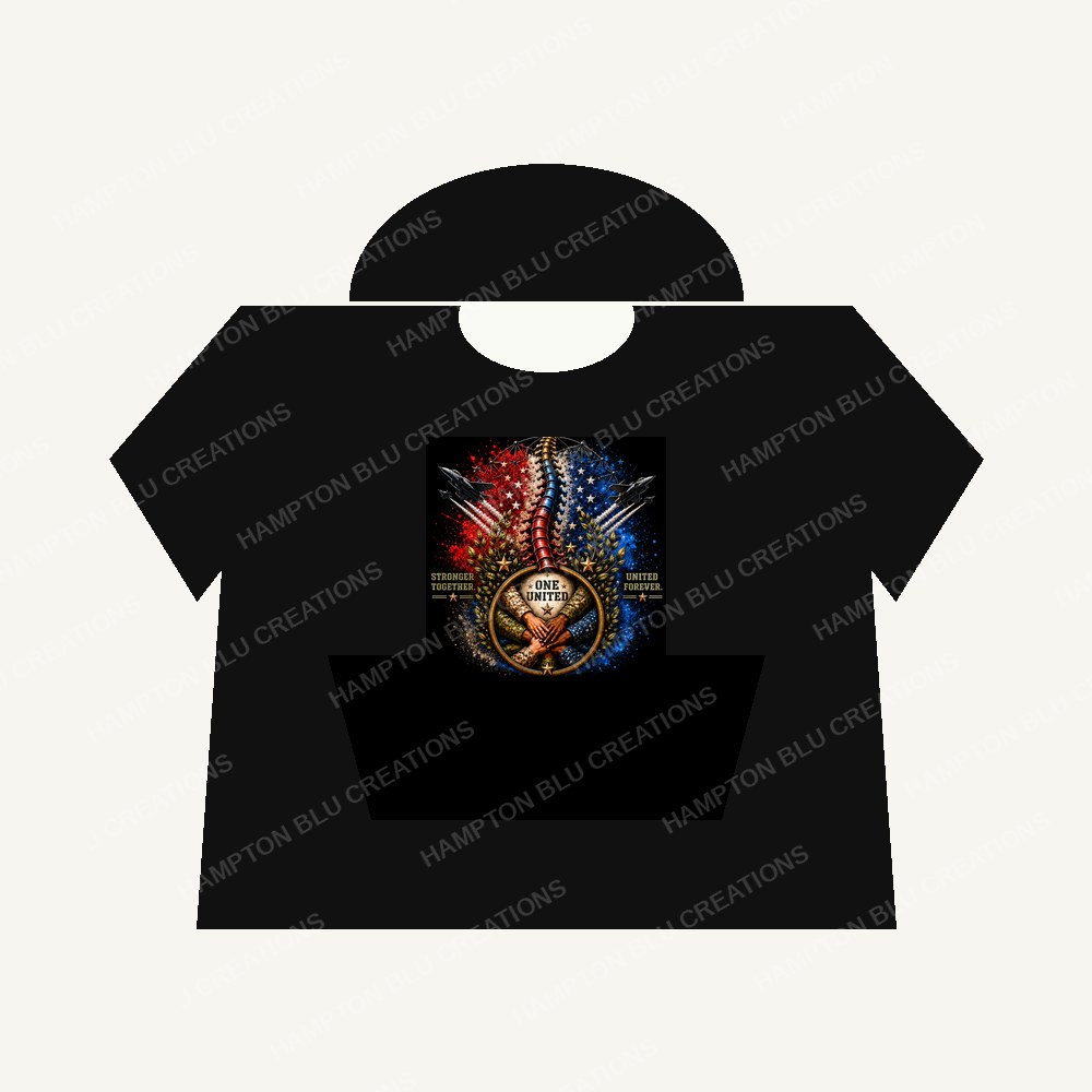 One United military plane design with spine Hoodie
