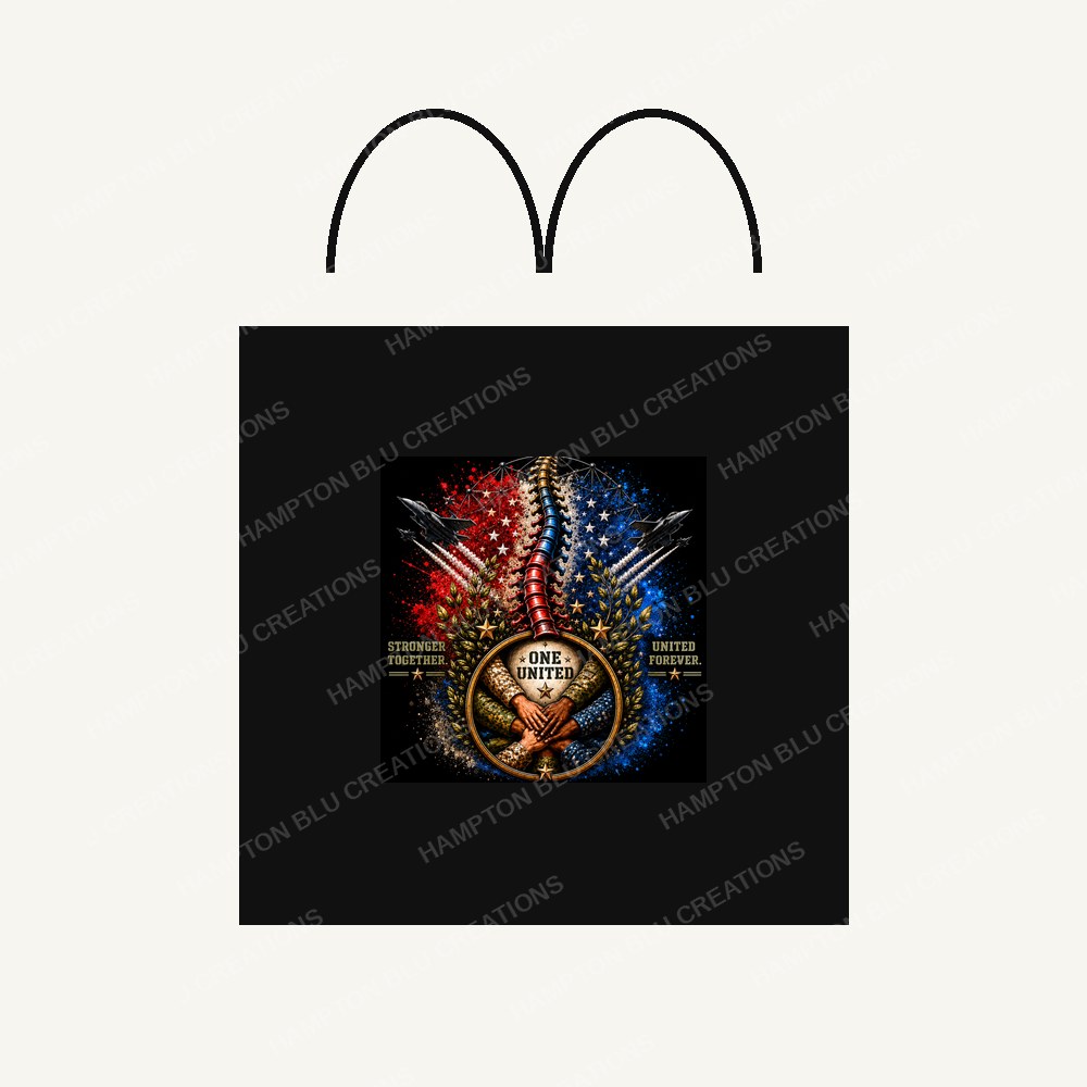 One United military plane design with spine Tote Bag